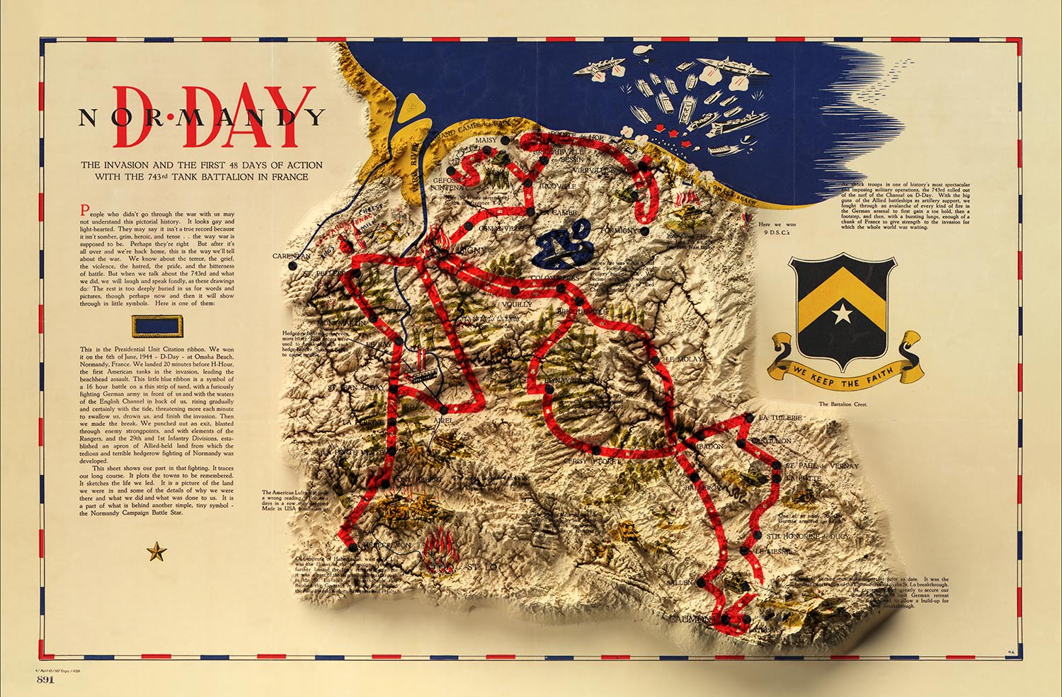 Image showing the difference between an Original map and a map that has undergone the Unique 3D transformation