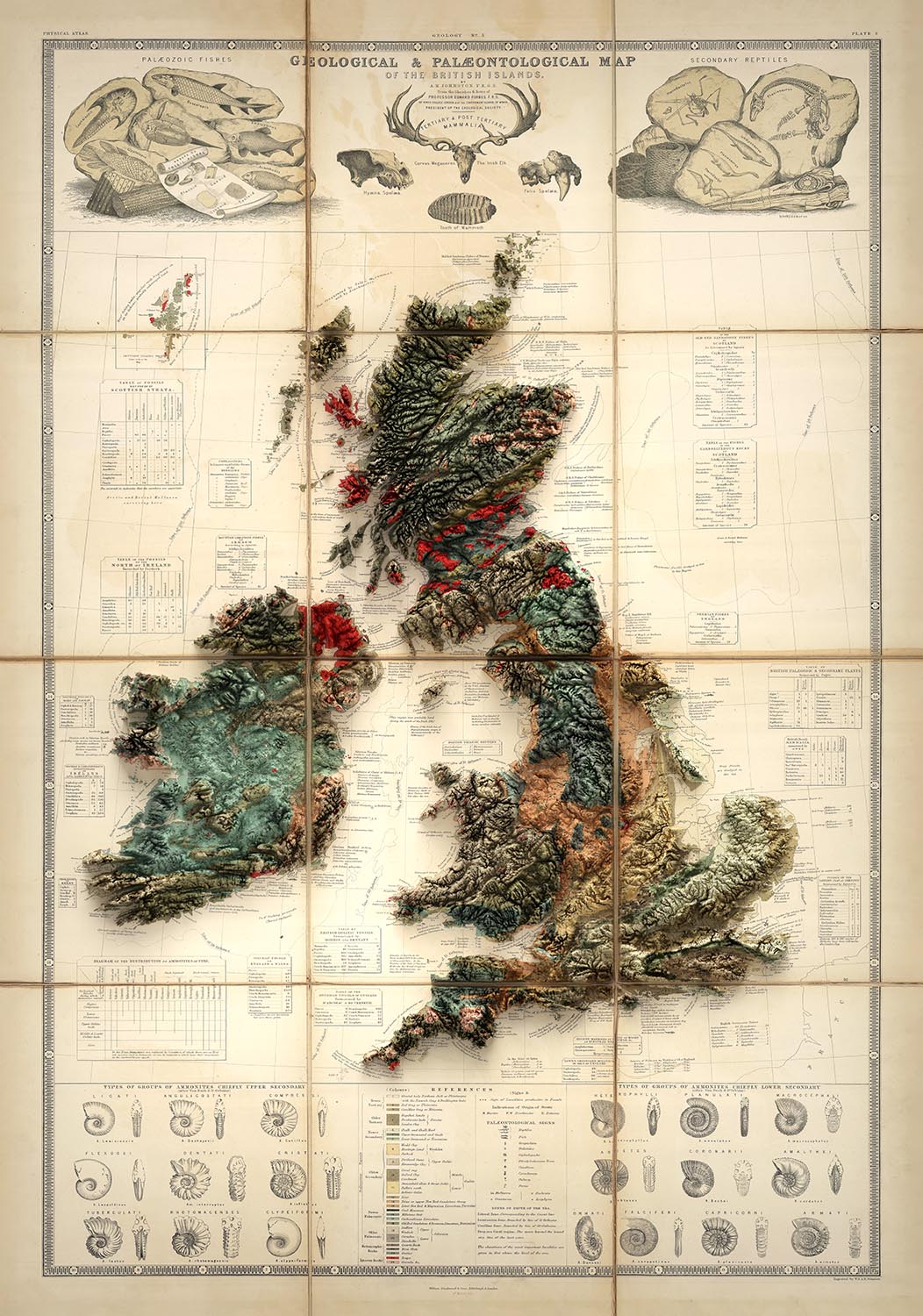 Image showing the difference between an Original map and a map that has undergone the Unique 3D transformation