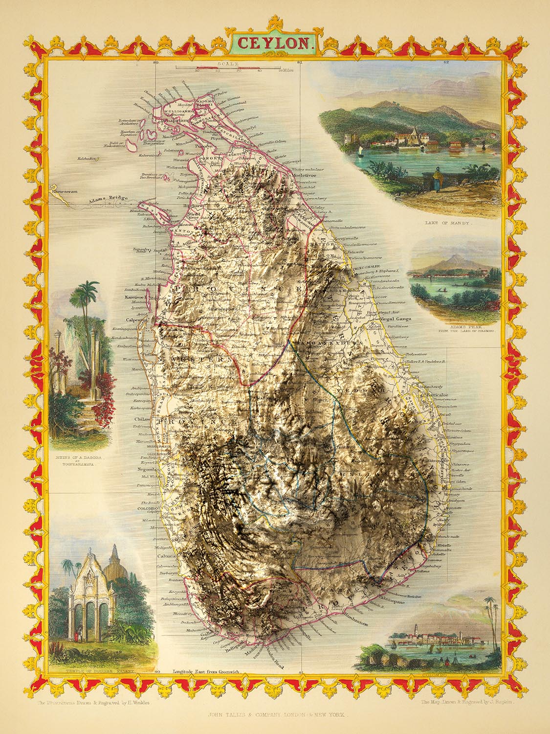 Image showing the difference between an Original map and a map that has undergone the Unique 3D transformation