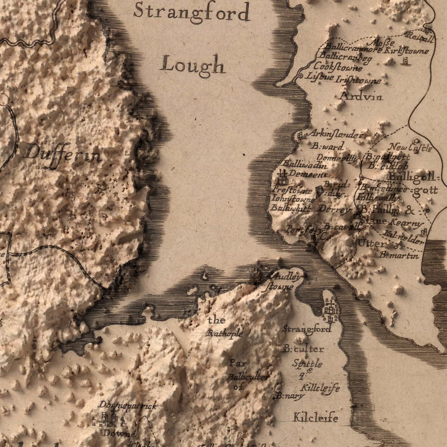 Image showing the difference between an Original map and a map that has undergone the Unique 3D transformation