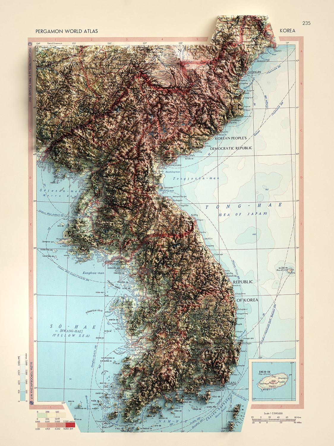 Image showing the difference between an Original map and a map that has undergone the Unique 3D transformation