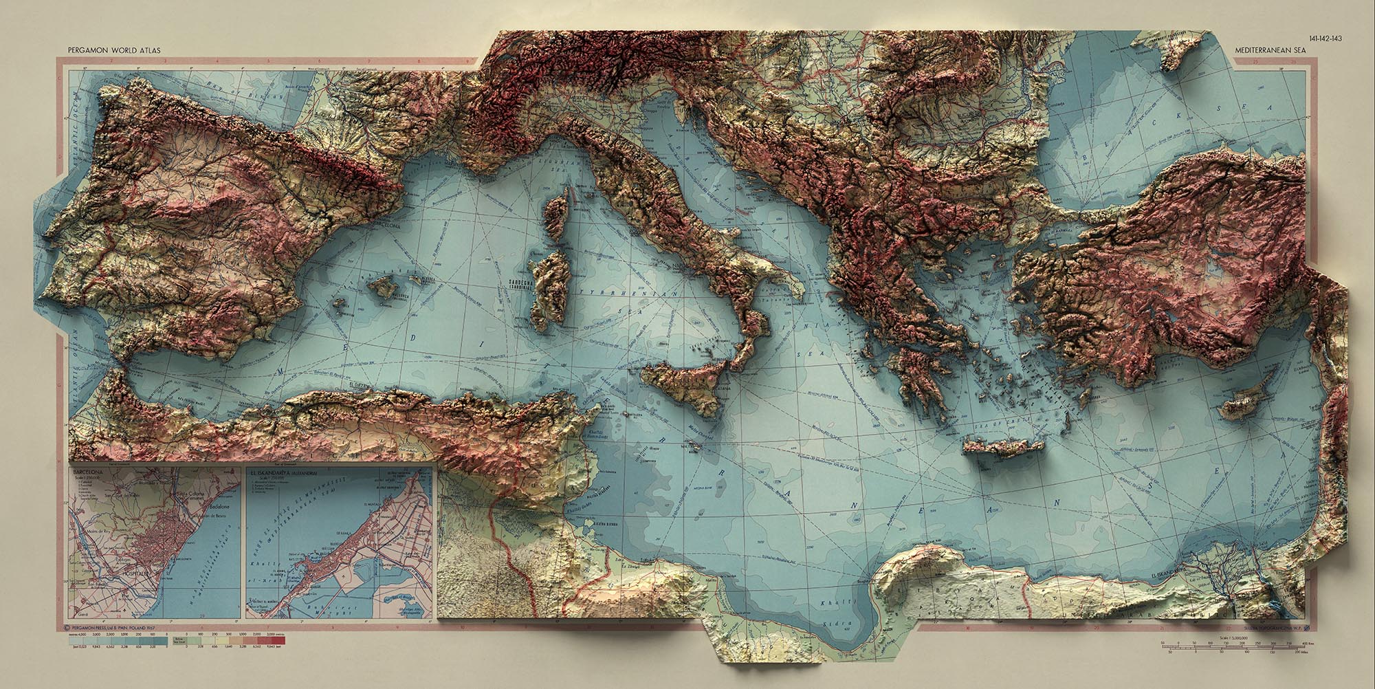 Image showing the difference between an Original map and a map that has undergone the Unique 3D transformation