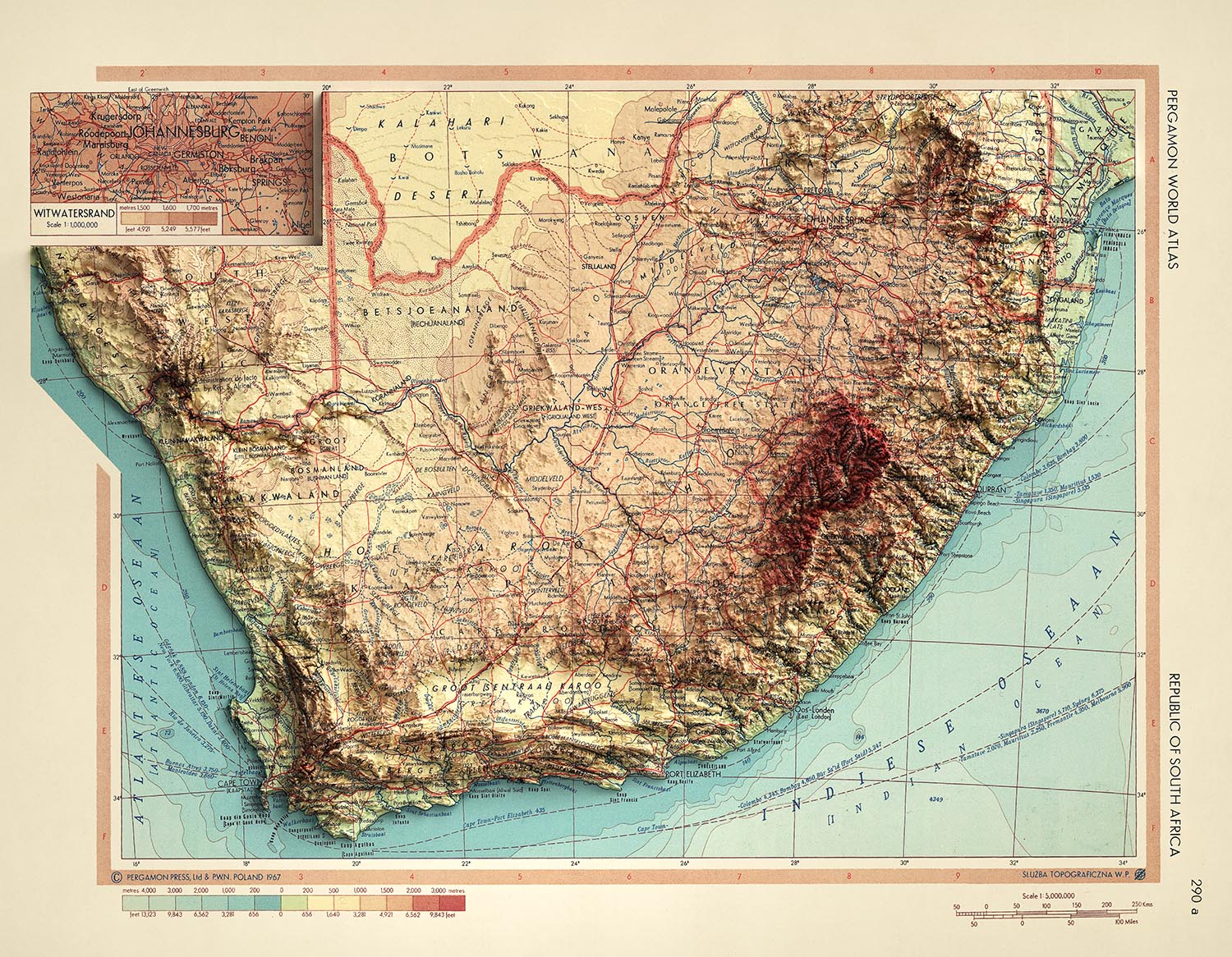 Image showing the difference between an Original map and a map that has undergone the Unique 3D transformation