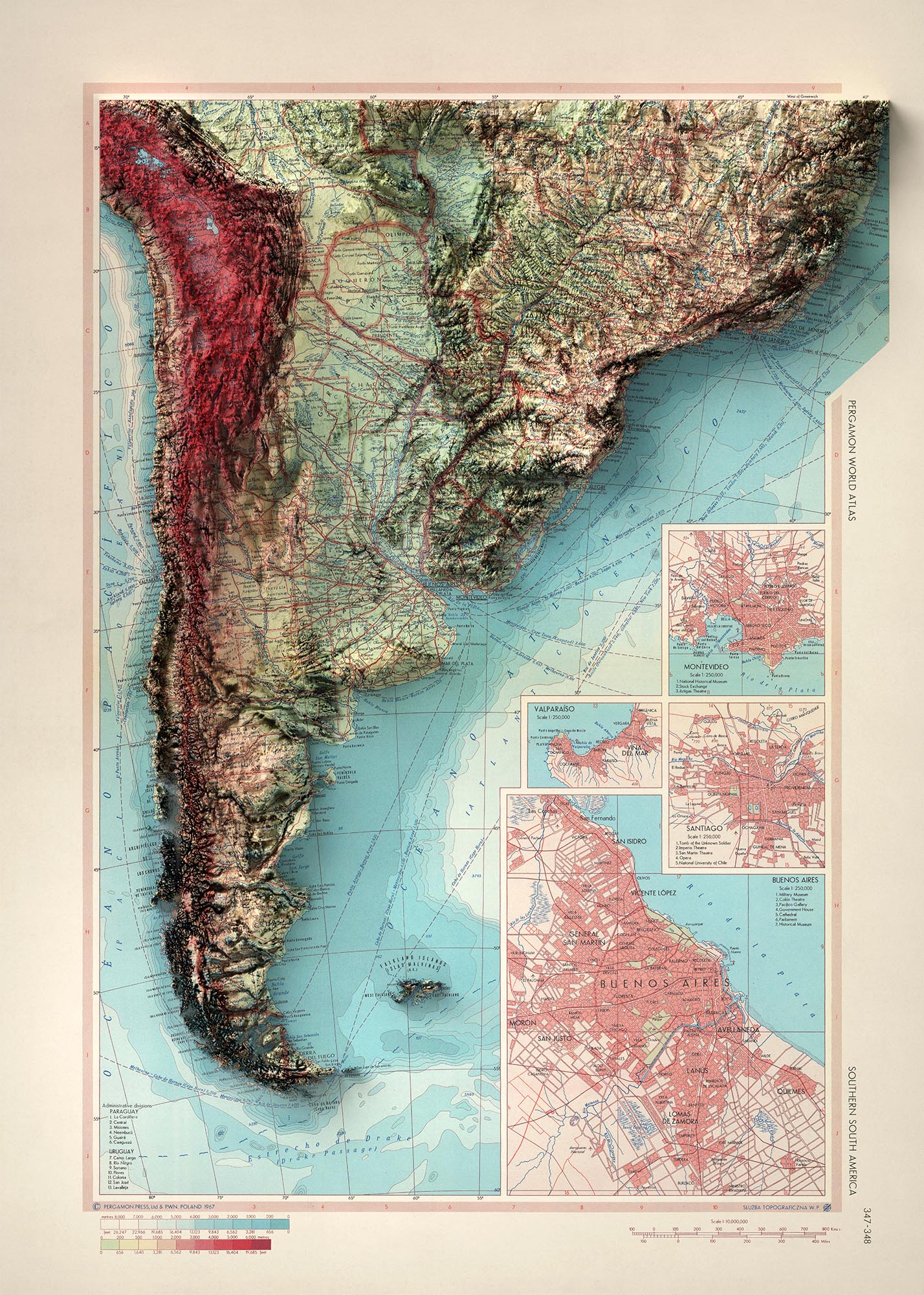 Image showing the difference between an Original map and a map that has undergone the Unique 3D transformation