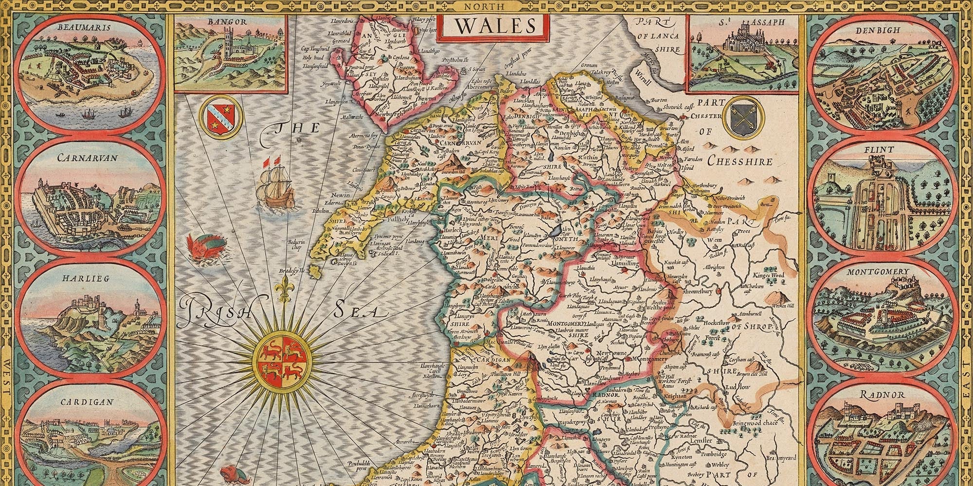 Map Awales Old Maps of Wales – The Unique Maps Co.