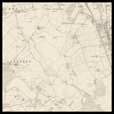 Personalised Old Map of Stevenage