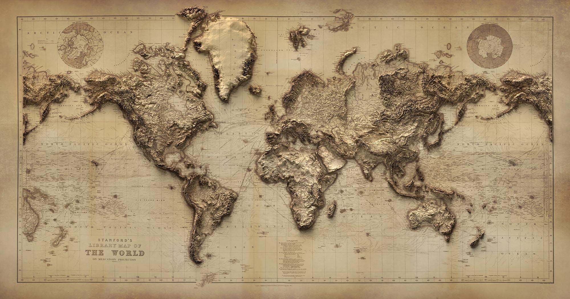 Image showing the difference between an Original map and a map that has undergone the Unique 3D transformation