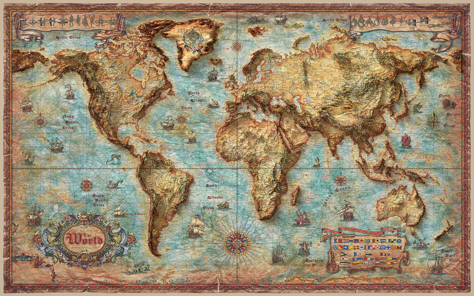 Image showing the difference between an Original map and a map that has undergone the Unique 3D transformation