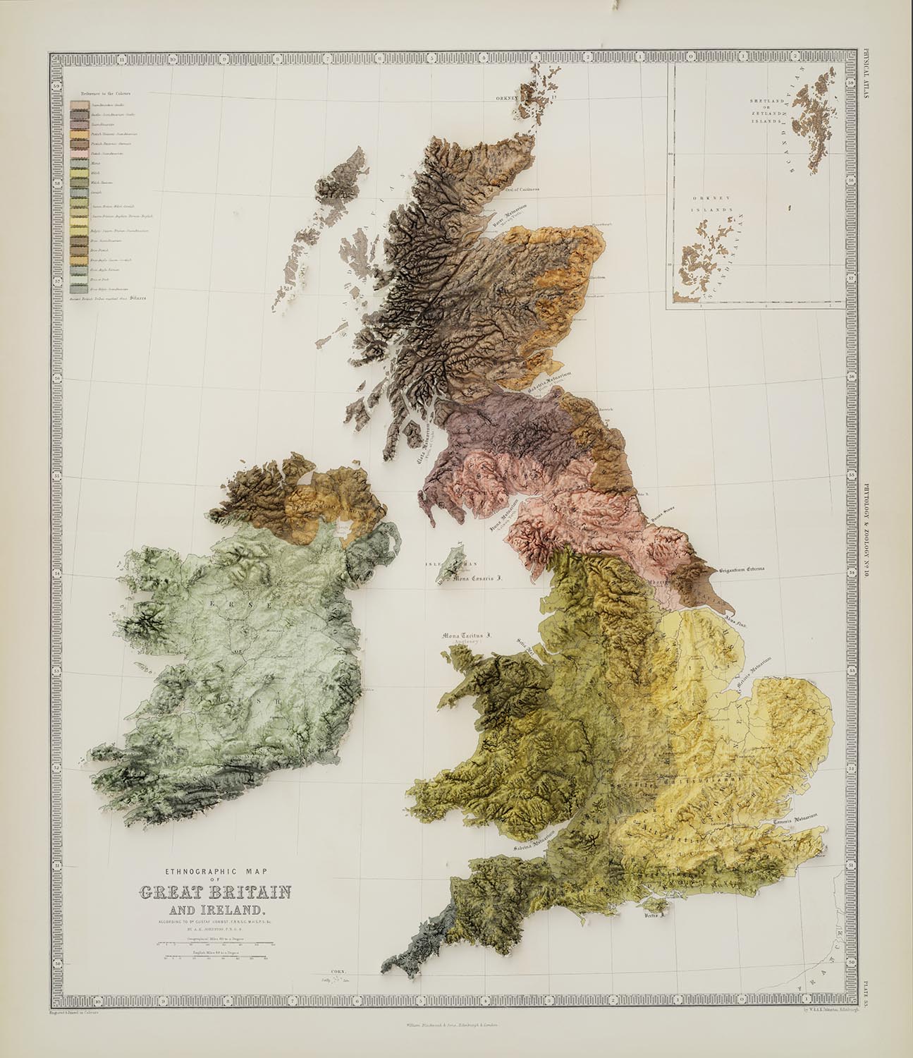 Image showing the difference between an Original map and a map that has undergone the Unique 3D transformation