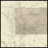 Personalised Old Map of Royal Sutton Coldfield