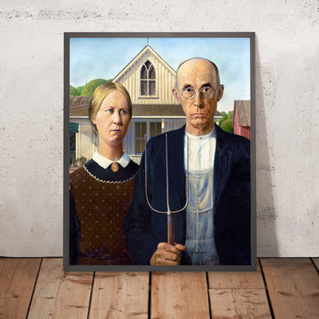 American Gothic von Grant Wood, 1930 