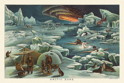 Zona ártica de Levi Walter Yaggy, 1893