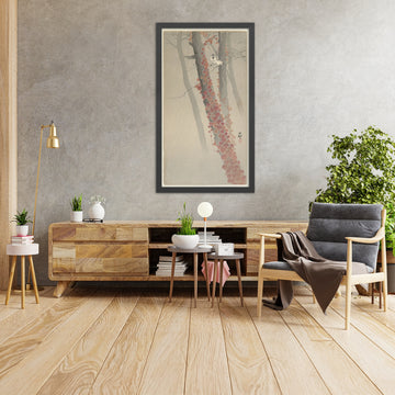 A framed image of 