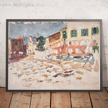 A framed image of 