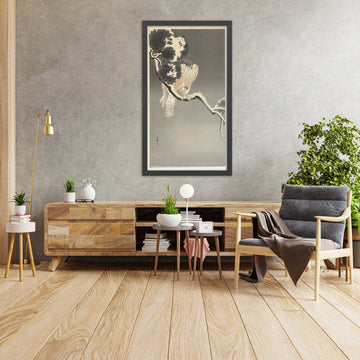 A framed image of 
