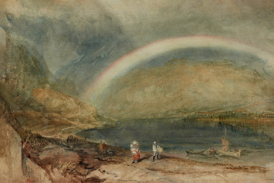 Der Regenbogen: Osterspai und Filsen von Turner, 1817 