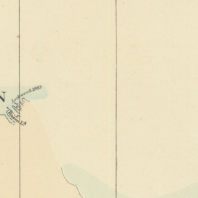 Old Mercator World Map of the British Empire by Stanford, 1894: Centred on the Pacific