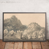 Cascata di Lodore, Cumberland di Turner, 1800 