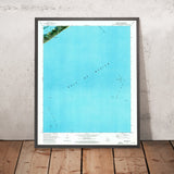 Old Map of Grand Isle, Louisiana by USGS, 1973 – Gulf of Mexico & Oil and Gas Fields