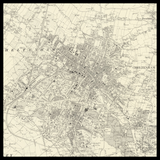 Personalised Old Map of Cheltenham