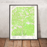 Old Map of Incline Village, Nevada by USGS, 1968 – Lake Tahoe, Mt. Rose & Diamond Peak