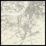 Mapa antiguo personalizado de Wallsend 