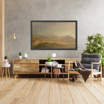 A framed image of 