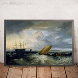 Sheerness as Seen from the Nore by Turner, 1808