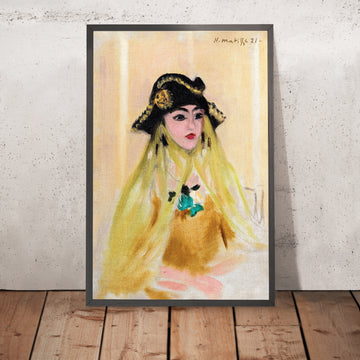 Una imagen enmarcada de Ancilla (La doncella) de Henri Matisse, 1921