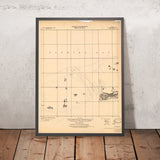 Old Map of Key West, Florida by USGS, 1921 – Fort Zachary Taylor, Boca Chica Key & Gulf of Mexico