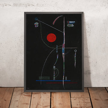 A framed image of 