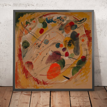 A framed image of 