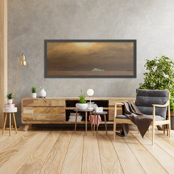 A framed image of 