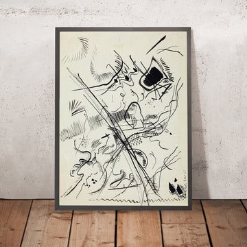 A framed image of 