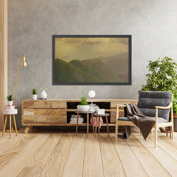 A framed image of 