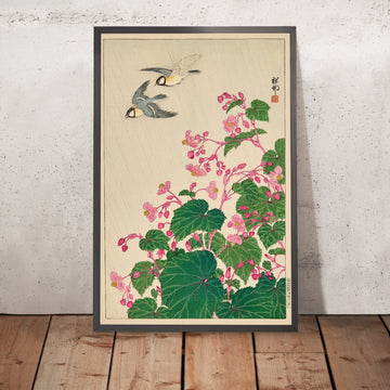 A framed image of 