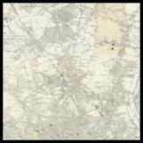 Personalised Old Map of Haringey