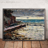 Rapallo, Stormy Sea by Wassily Kandinsky, 1906