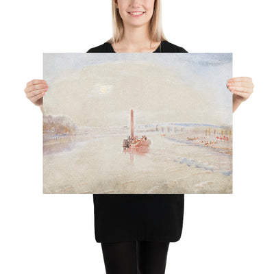 La Confluence de la Seine et de la Marne à Charenton, France par Turner, 1835 