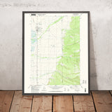 Old Map of Driggs, Idaho by USGS, 1978 – Teton Valley, Victor & Teton River