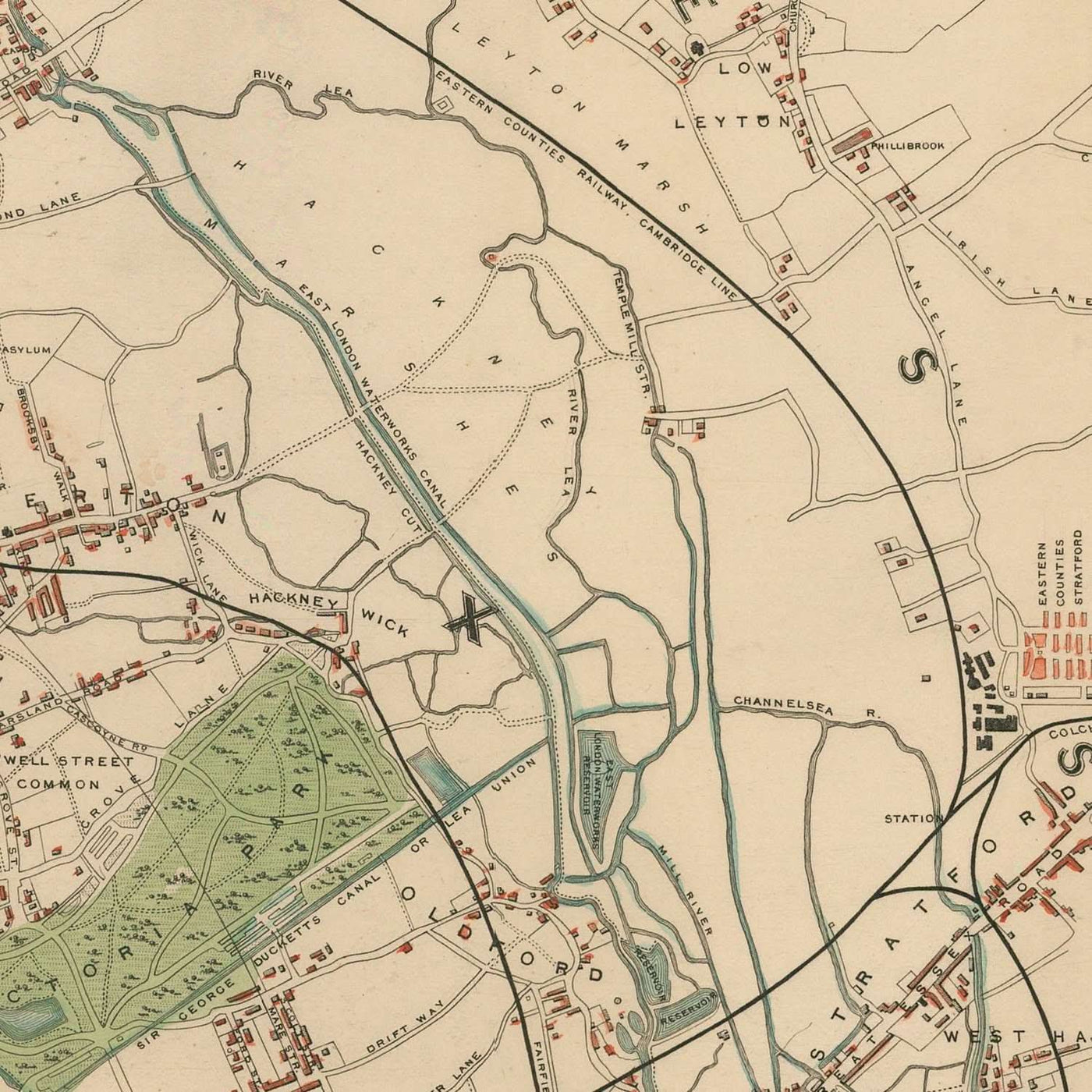 Antiguo mapa ilustrado de Londres por Tallis, 1851: Támesis, Hyde Park, Regent's Park, Westminster, Oxford Street