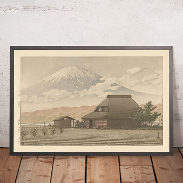 Mt Fuji da Narusawa Village di Hasui Kawase, 1936 