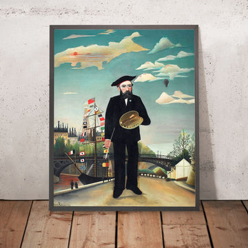 Autoritratto di Myself di Henri Rousseau, 1890 