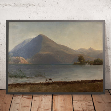 A framed image of 