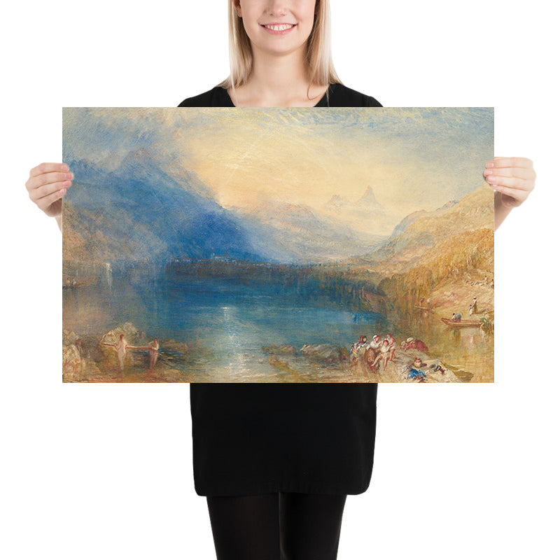 Der Zugersee, Schweiz von Turner, 1843 