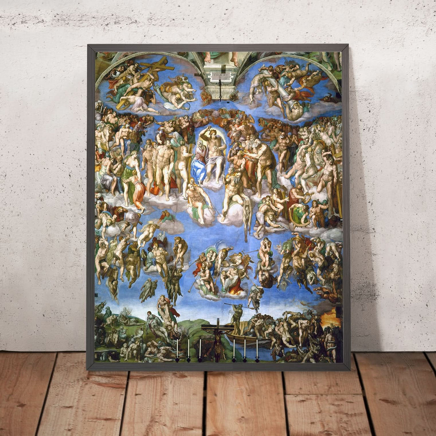 The Last Judgment by Michelangelo Buonarroti, 1536