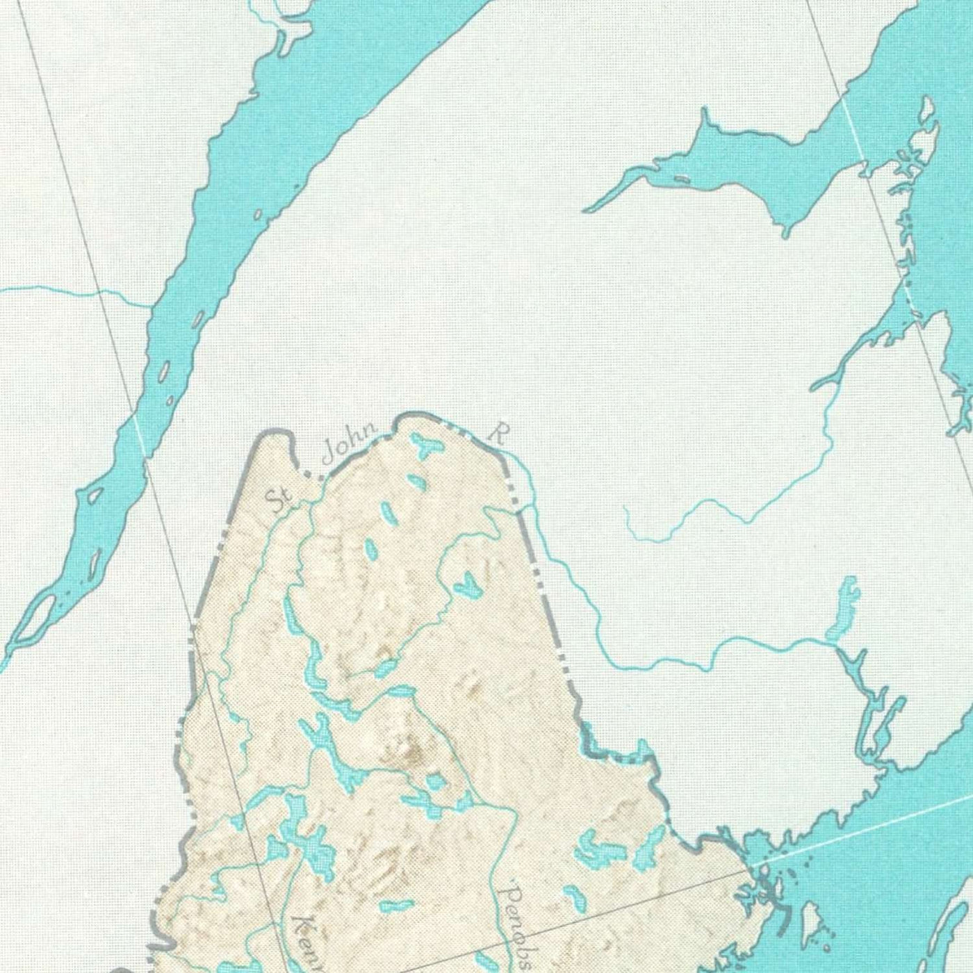 Old Oil Infrastructure Map of the USA, 1966: Pipelines, Refineries, Topography, Oil Flow