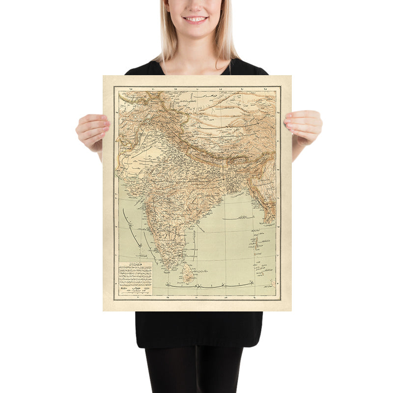 Antica mappa araba dell&