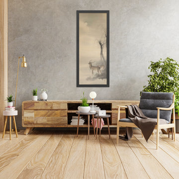 A framed image of 