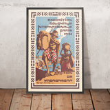 Paris Travel Poster: Exposition Coloniale Internationale – Section de Madagascar by Razana Maniraka, 1931